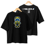 Graphics Helmet Instagram Tshirt Oversized