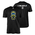 Graphics Helmet Instagram Tshirt Half Sleeve