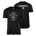 Throttle Therapy Half Sleeve Tshirt with Instagram ID on the back