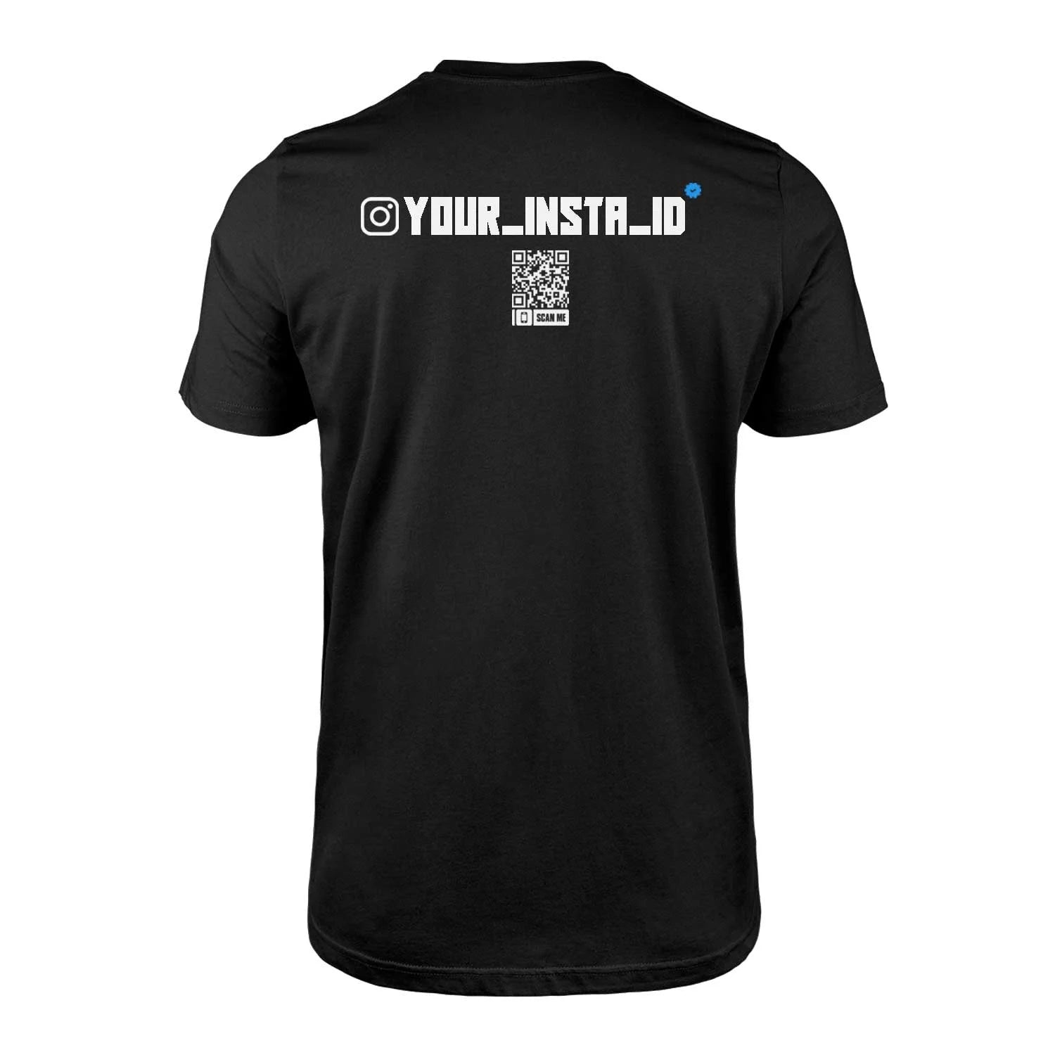 INSTAGRAM TSHIRT HALF SLEEVE BACKSIDE