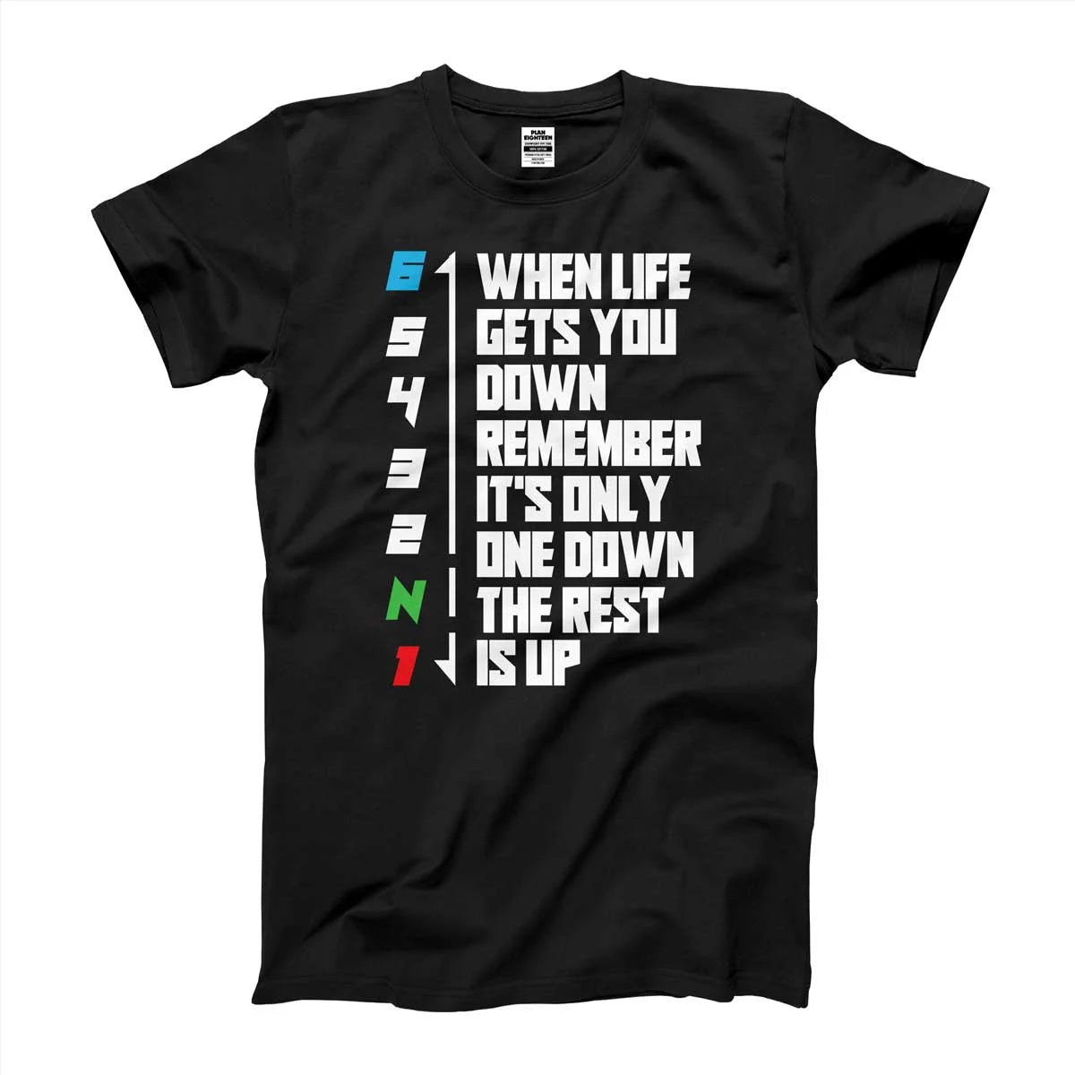 Life-Quote-Tshirt-Half-Sleeve-Front