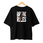 Break The Rules Instagram ID T-shirt - Oversized