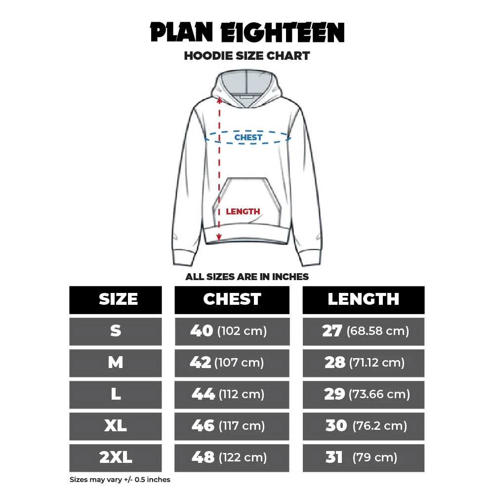 Hoodie Size Chart Final