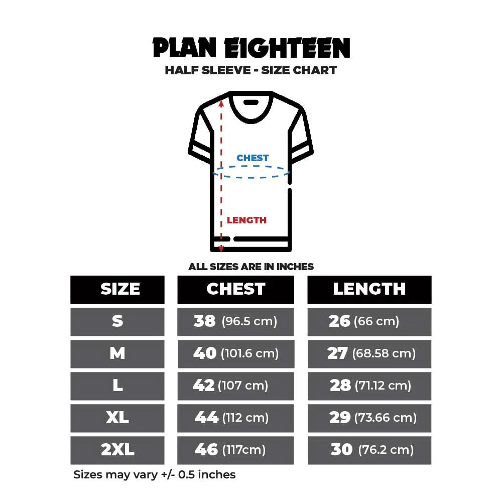 Half Sleeve Size Chart Final