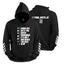 Bike Gear Shift Quote - Custom Instagram ID Hoodie