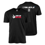 What'sUp Haters - Custom Instagram ID T-shirt Half Sleeve