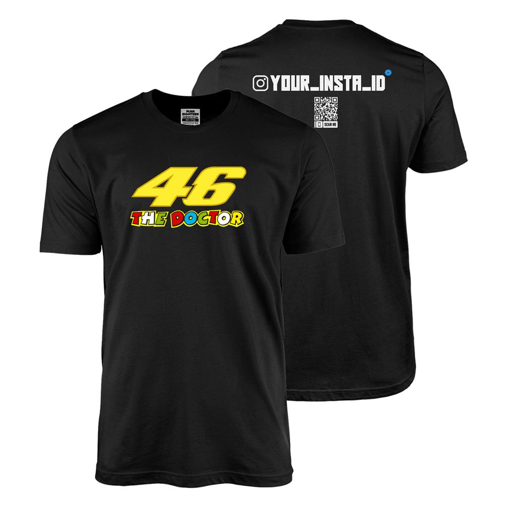 46 The Doctor Instagram Tshirt Half Sleeve T-Shirt