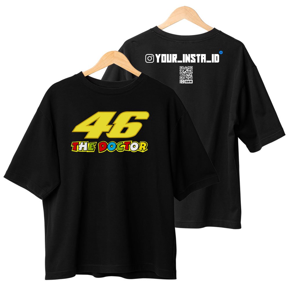 46 The Doctor Instagram Tshirt Over Sized T-Shirt