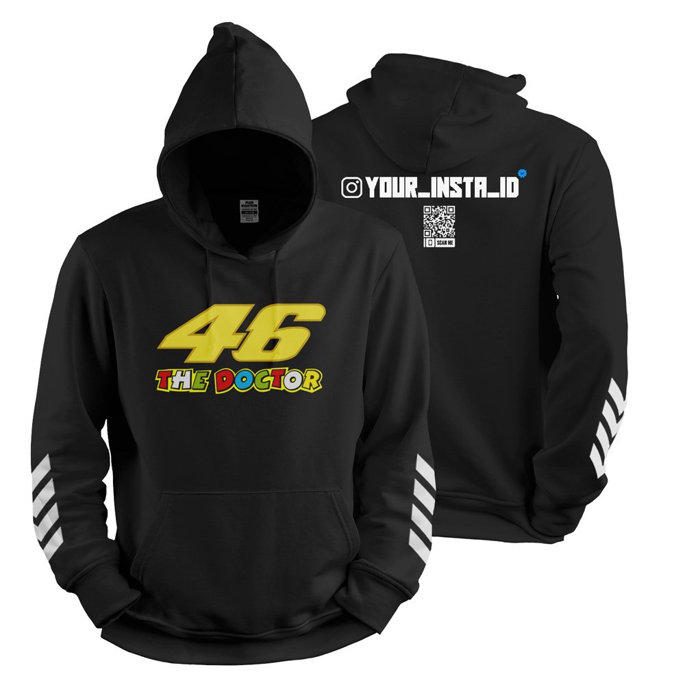 46 the doctor - Custom Instagram ID T-shirt Hoodie